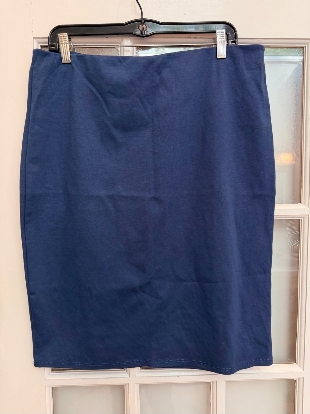 ModCloth Timeless Chic Classic Ocean Navy Blue Pencil Skirt Women’s Size XL NWT